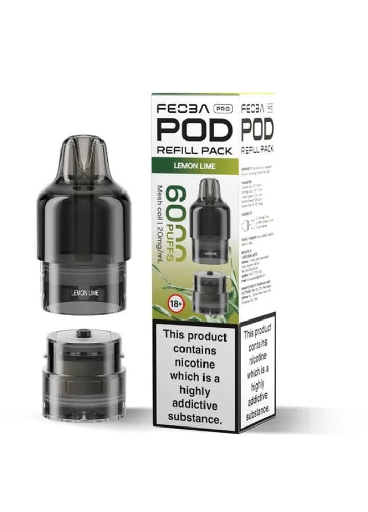 Feoba Pro 6000 Pods - Lemon Lime