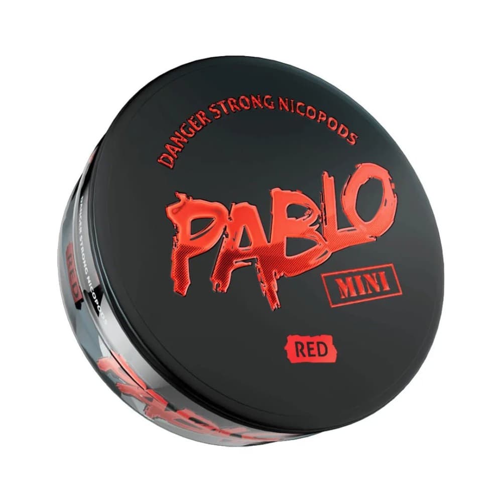 Pablo Mini Nicotine Pouches Red - 15mg - 10Packs