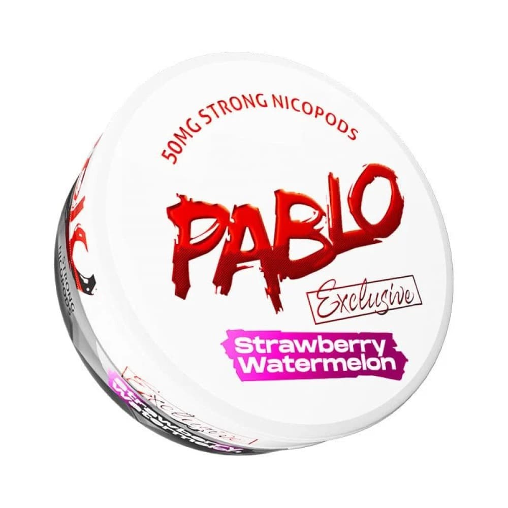 Pablo Exclusive Nicotine Pouches Strawberry Watermelon - 30mg - 10Packs