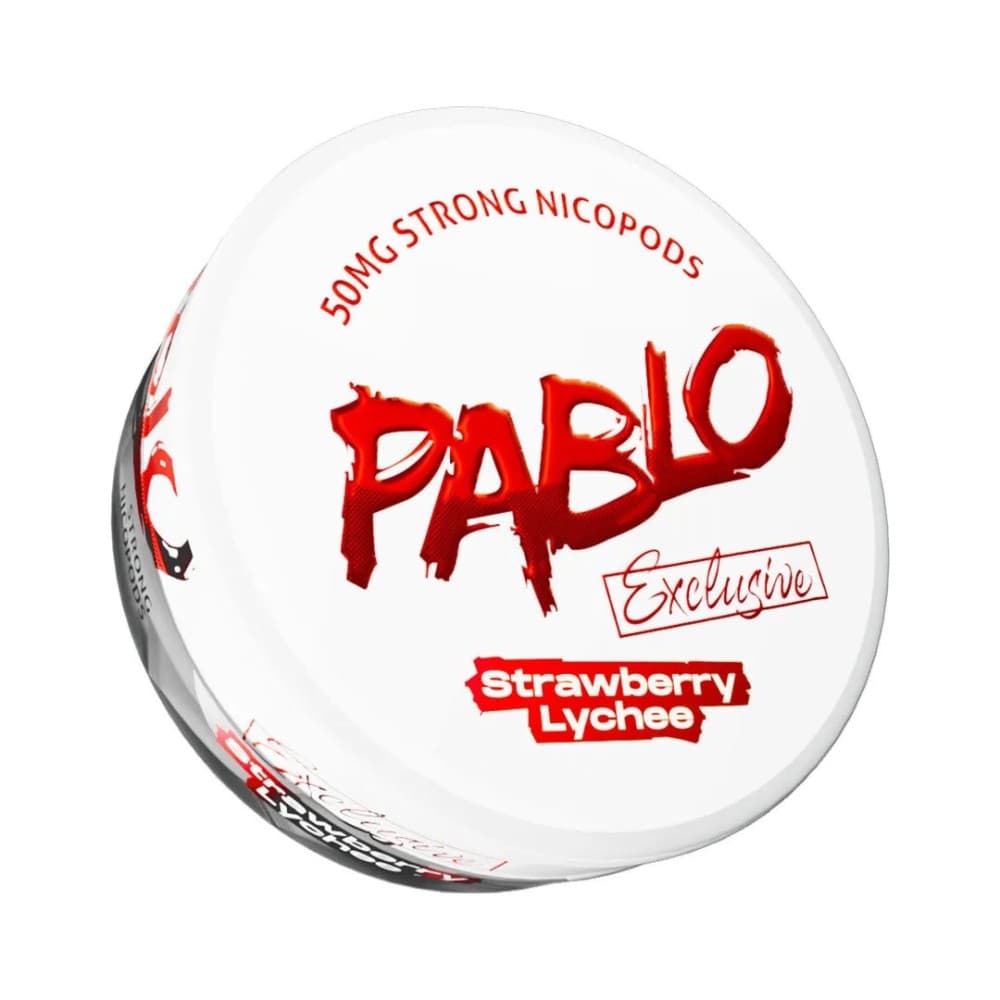 Pablo Exclusive Nicotine Pouches Strawberry Lychee - 30mg - 10Packs