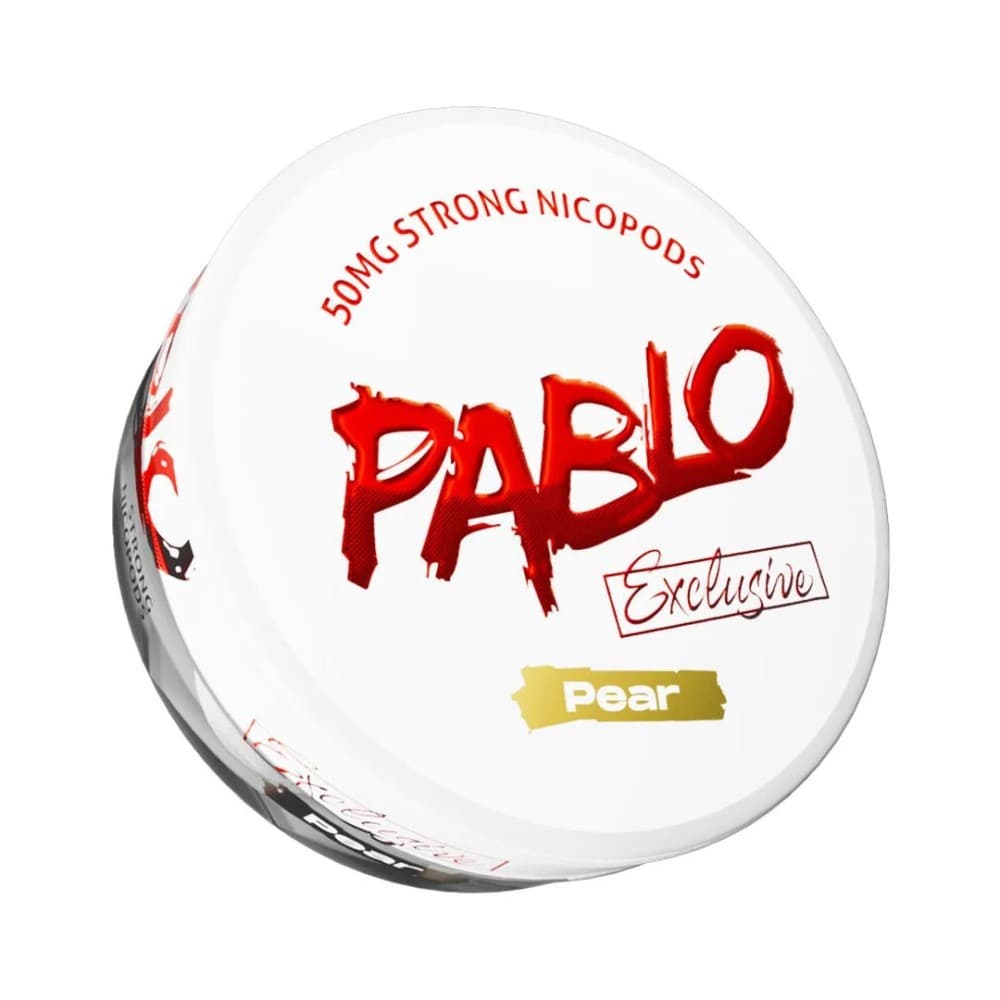Pablo Exclusive Nicotine Pouches Pear - 30mg - 10Packs