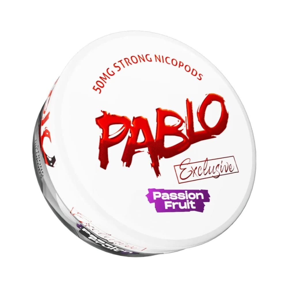 Pablo Exclusive Nicotine Pouches Passion Fruit - 30mg - 10Packs