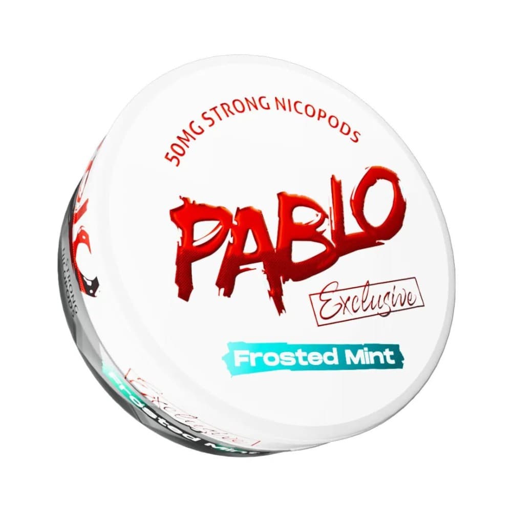 Pablo Exclusive Nicotine Pouches Frosted Mint - 30mg - 10Packs