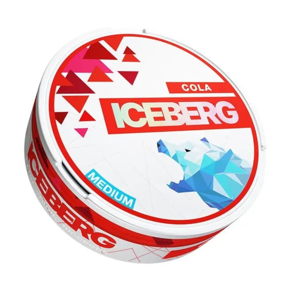 Iceberg Nicotine Pouches Cola Medium - 12mg - 10Packs