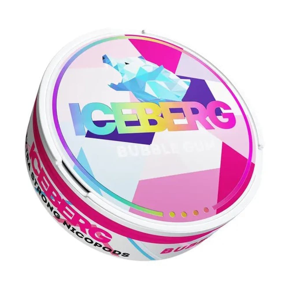 Iceberg Nicotine Pouches Bubblegum Medium - 12mg - 10Packs