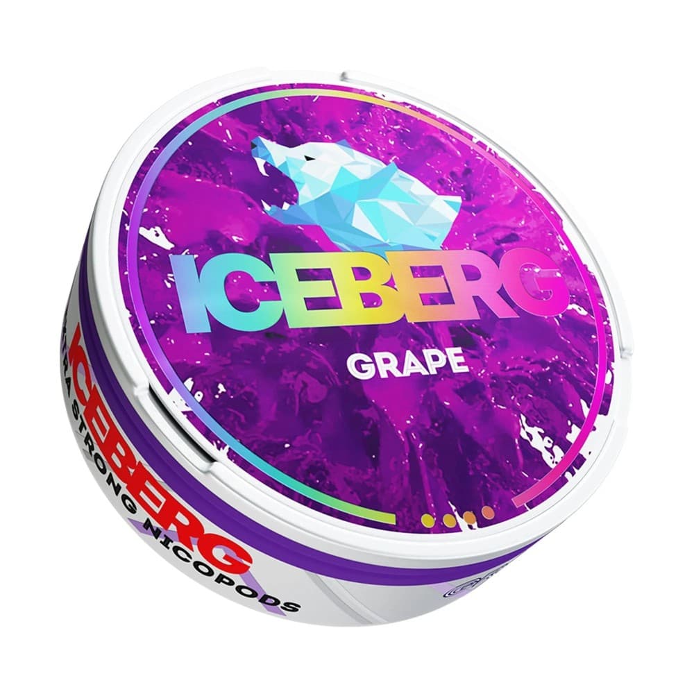 Iceberg  Nicotine Pouches Grape   - 30mg - 10Packs