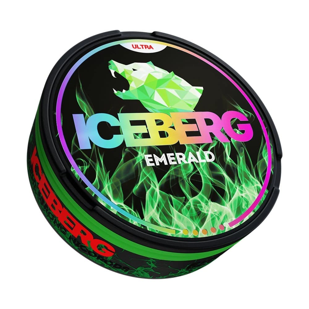 Iceberg  Nicotine Pouches Emerald  - 30mg - 10Packs