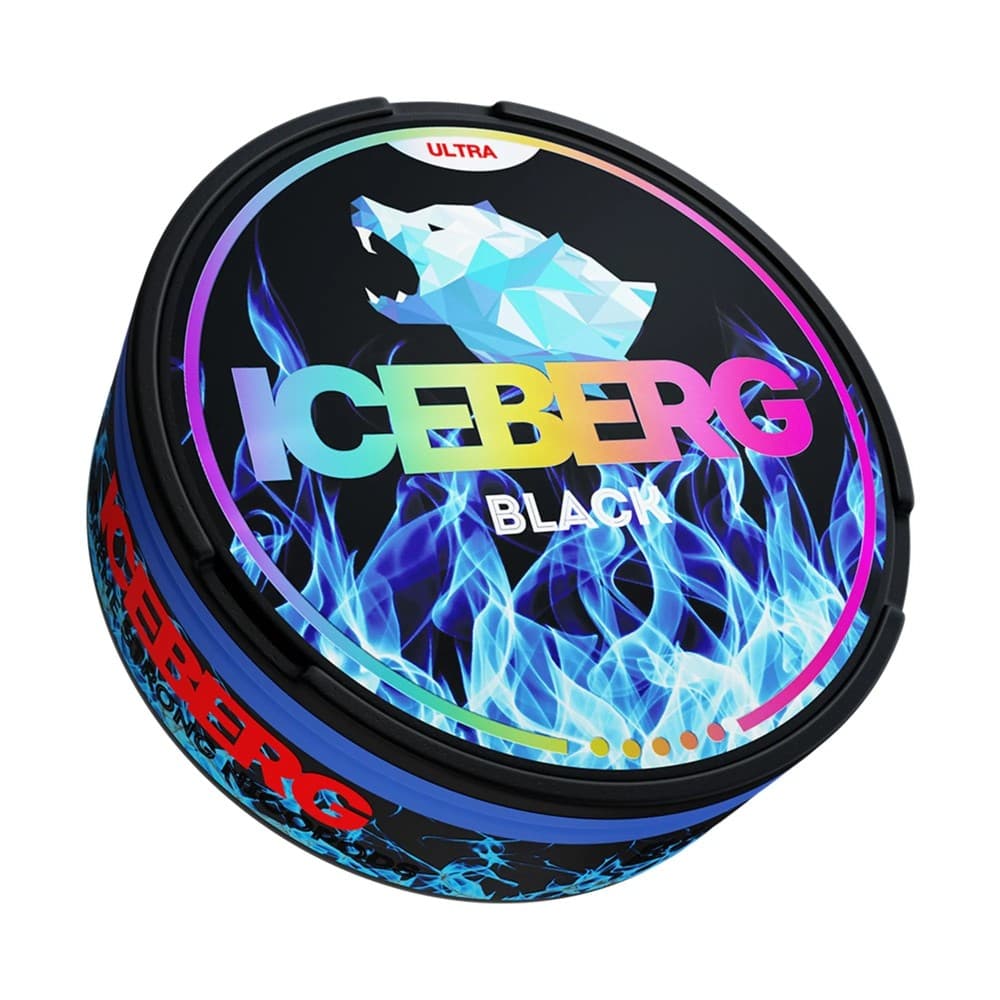 Iceberg  Nicotine Pouches Black  - 30mg - 10Packs