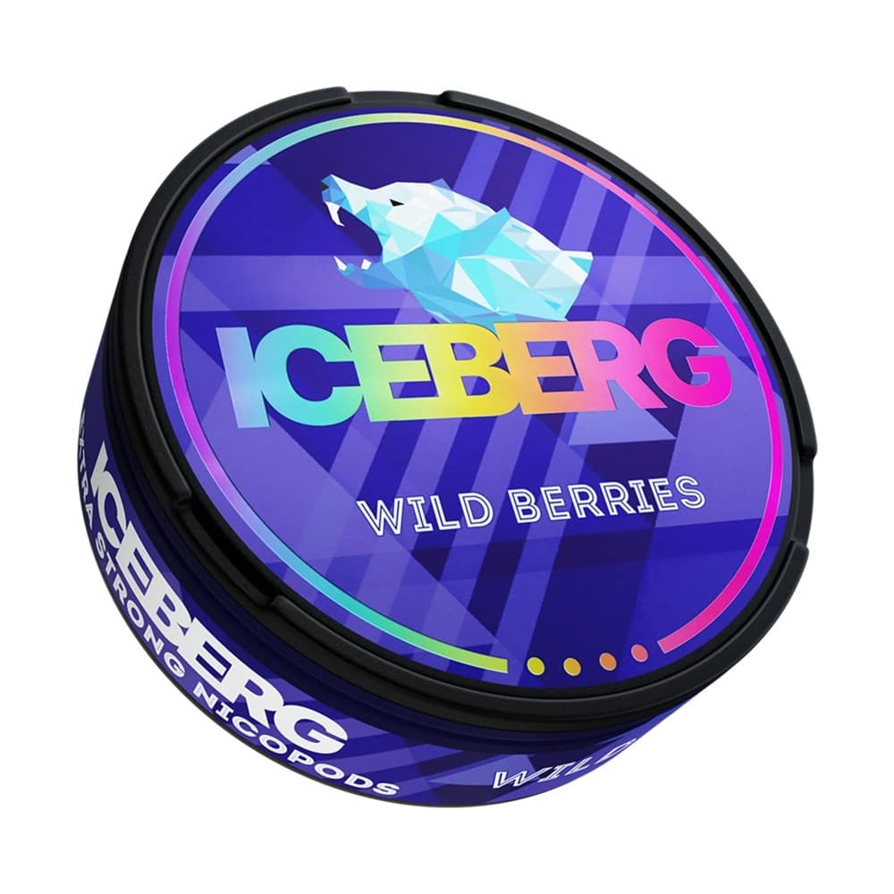 Iceberg  Nicotine Pouches Wild Berries  - 30mg - 10Packs