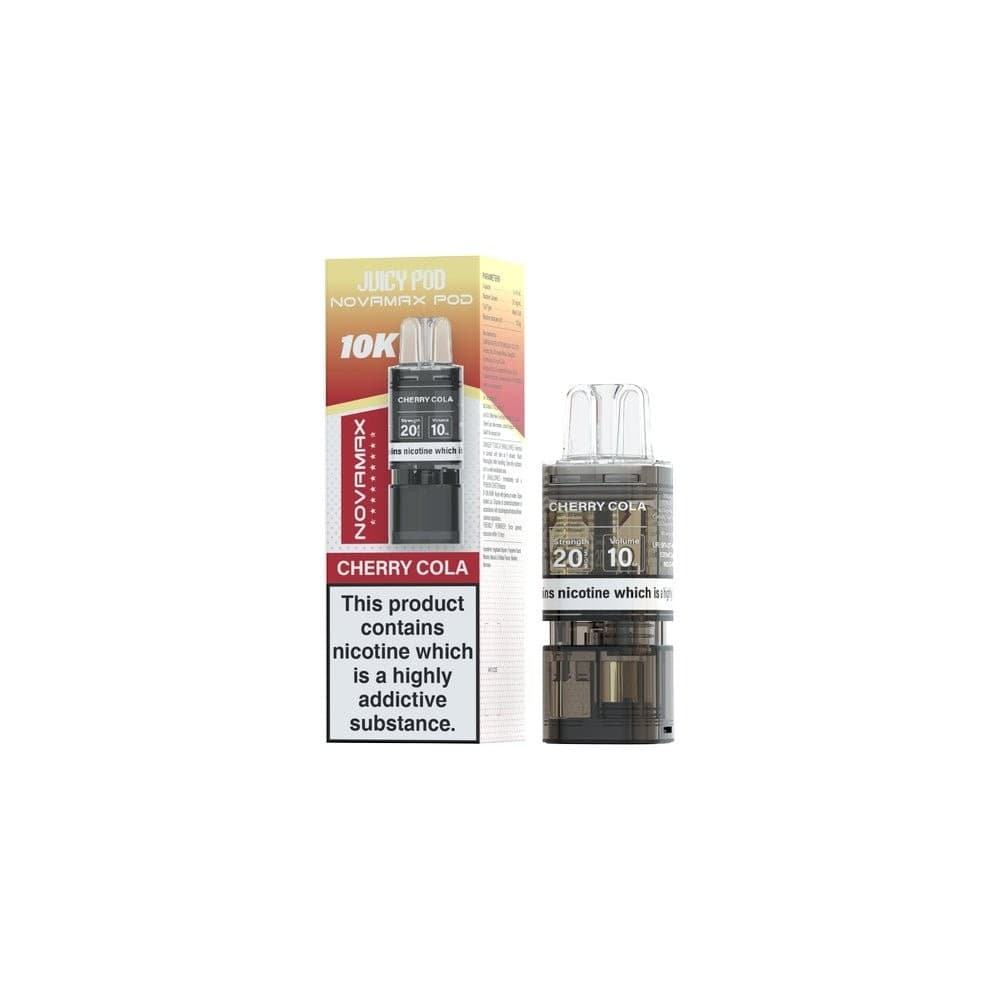 Juicy Pod Novamax 10k Pods - Cherry Cola - 5Packs