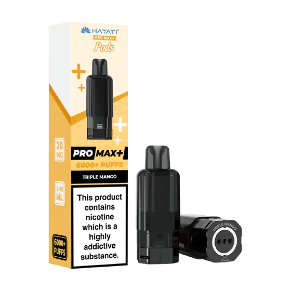 Hayati Pro Max Plus 6K Pods - Triple Mango