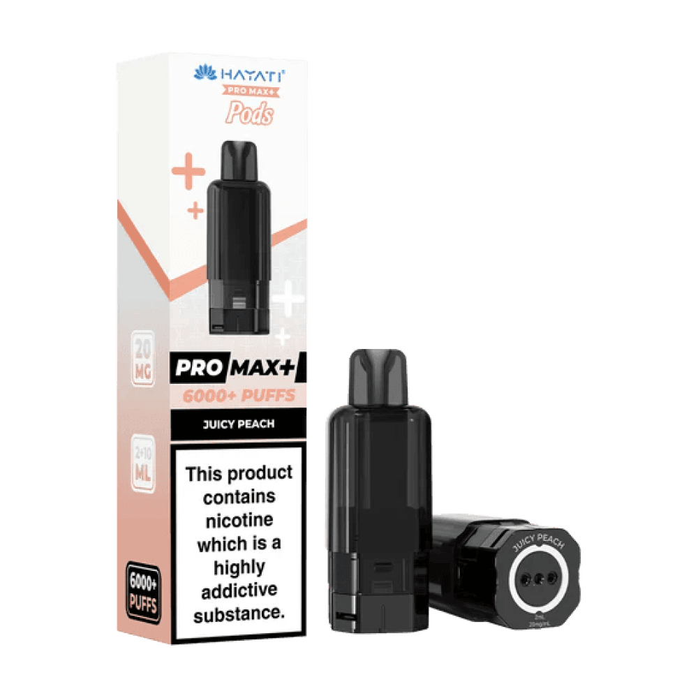 Hayati Pro Max Plus 6K Pods - Juicy Peach