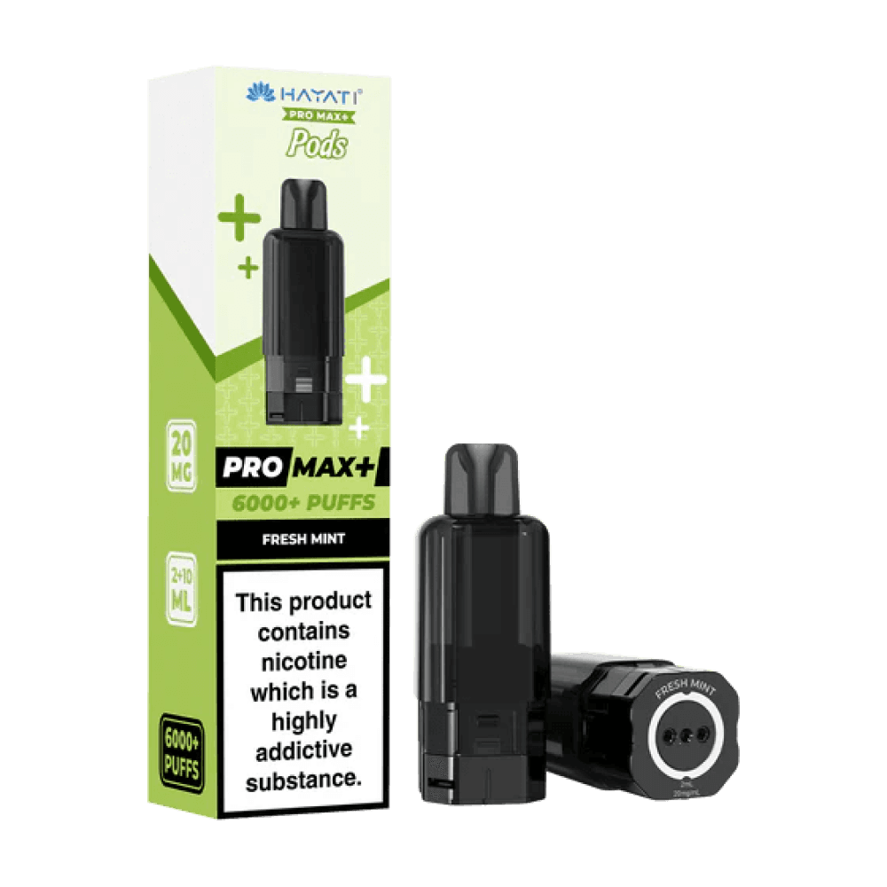 Hayati Pro Max Plus 6K Pods - Fresh Mint