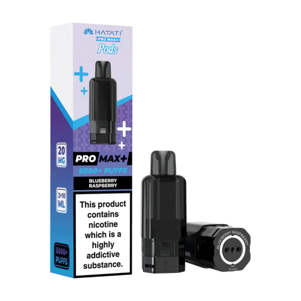 Hayati Pro Max Plus 6K Pods - Blueberry Raspberry