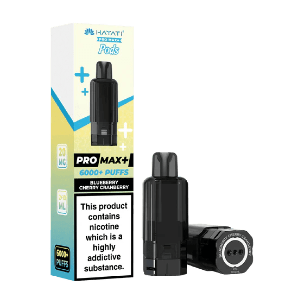 Hayati Pro Max Plus 6K Pods - Blueberry Cherry Cranberry