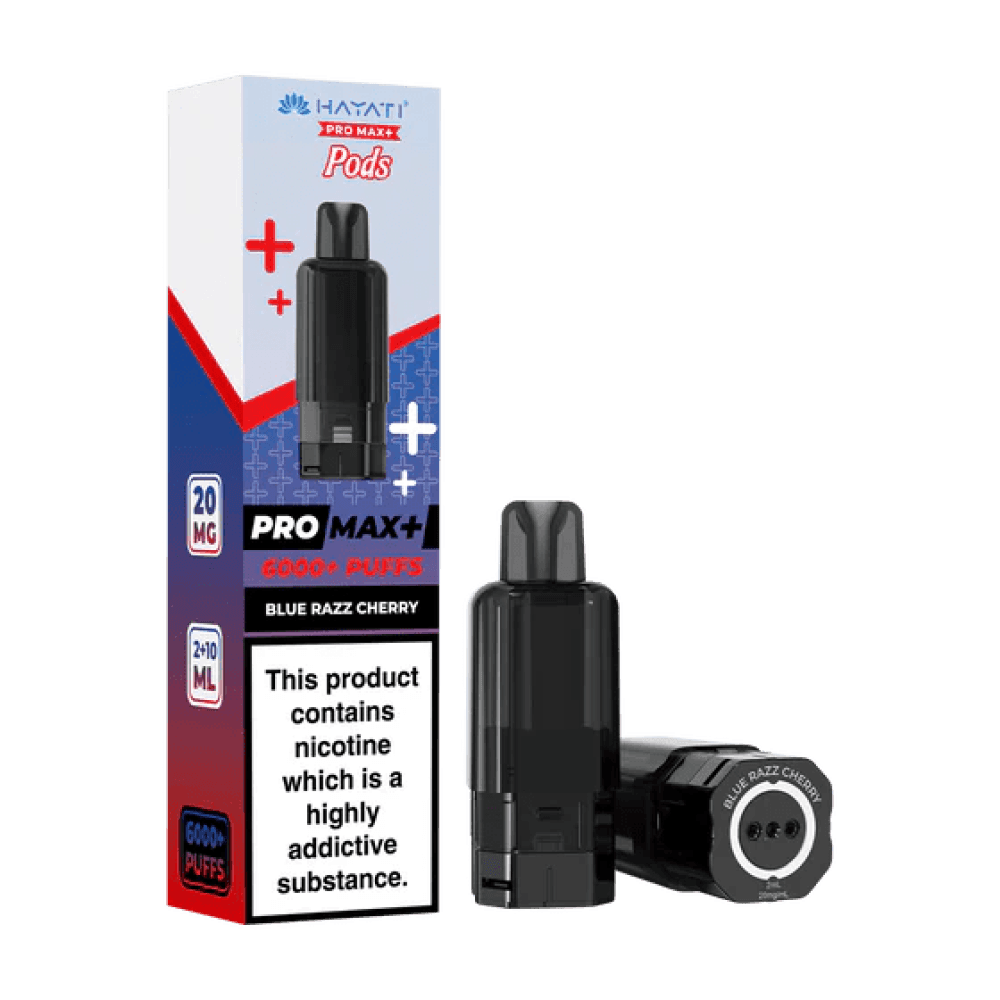 Hayati Pro Max Plus 6K Pods - Blue Razz Cherry