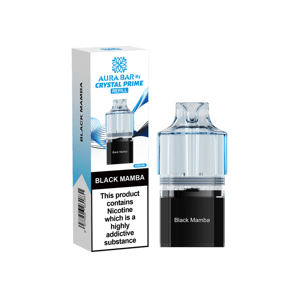 Crystal Prime 10000 Vape Pods - Black Mamba