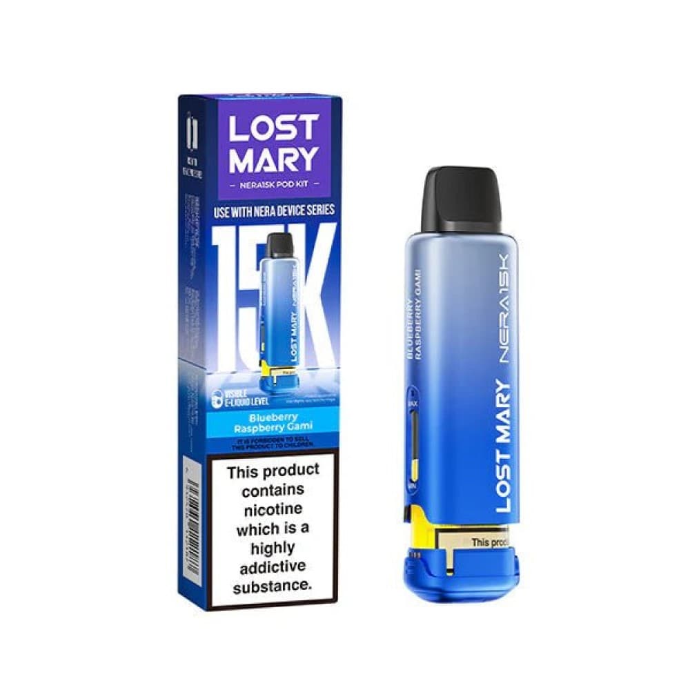 Lost Mary Nera 30k Replacement Pods - Blueberry Raspberry Gami - Pack of 5