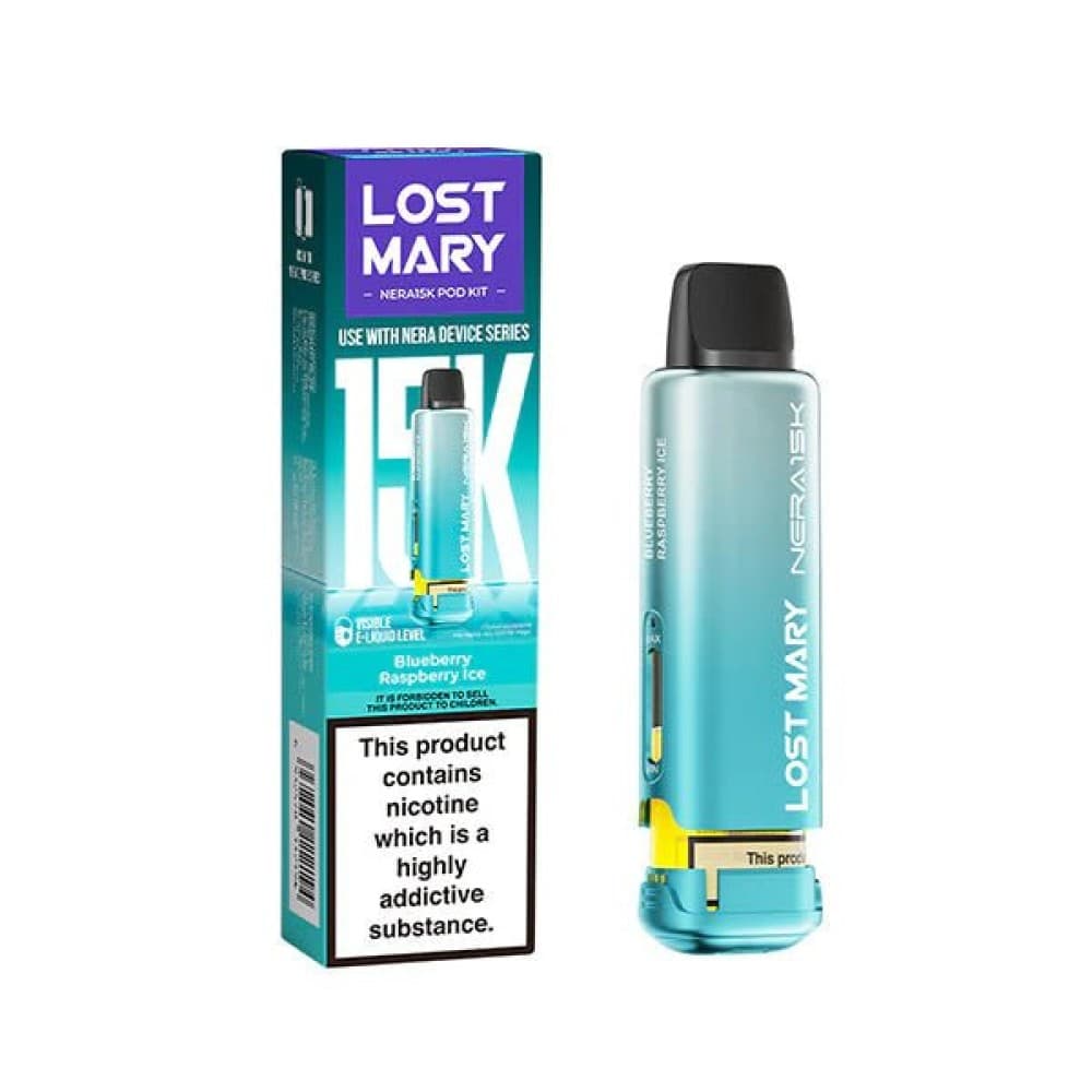 Lost Mary Nera 30k Replacement Pods - Blueberry Raspberry Ice - Box of 5
