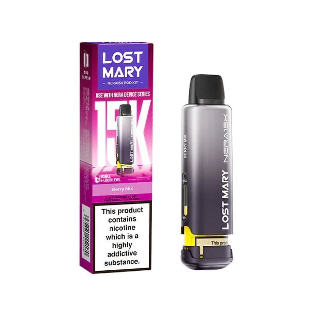 Lost Mary Nera 30k Replacement Pods - Berry Mix - Box of 5