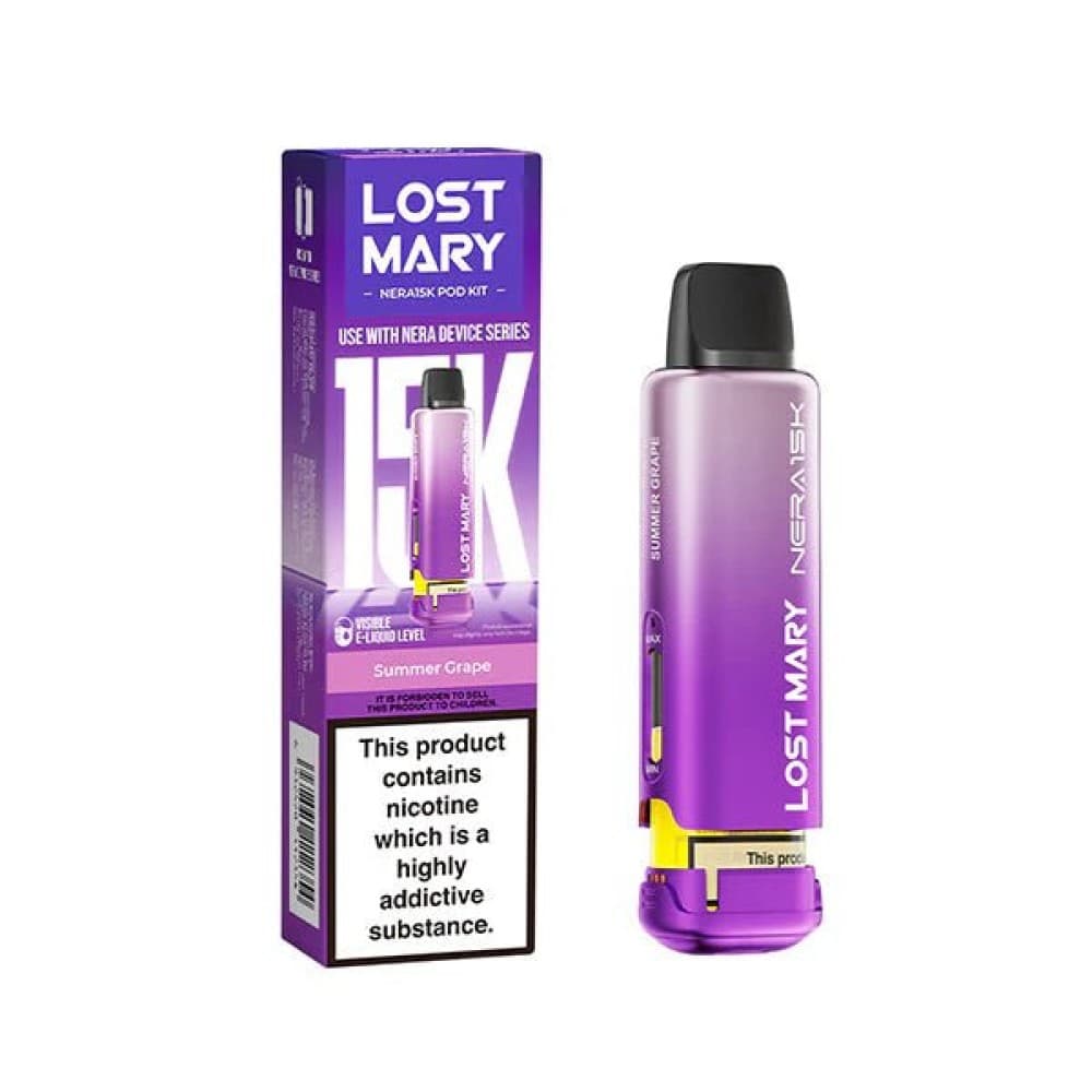 Lost Mary Nera 30k Replacement Pods - Summer Grape - Pack of 5