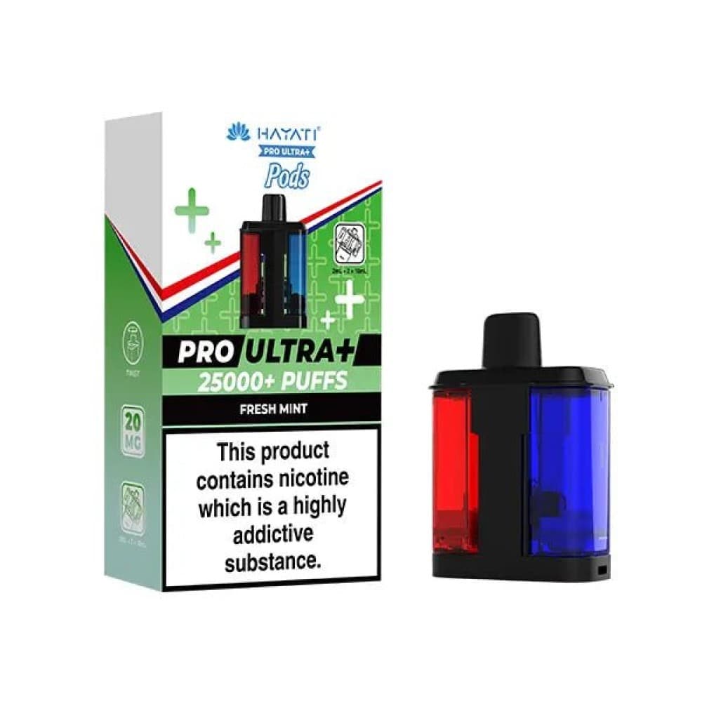 Hayati Pro Ultra Plus 25k Pods  - Fresh Mint