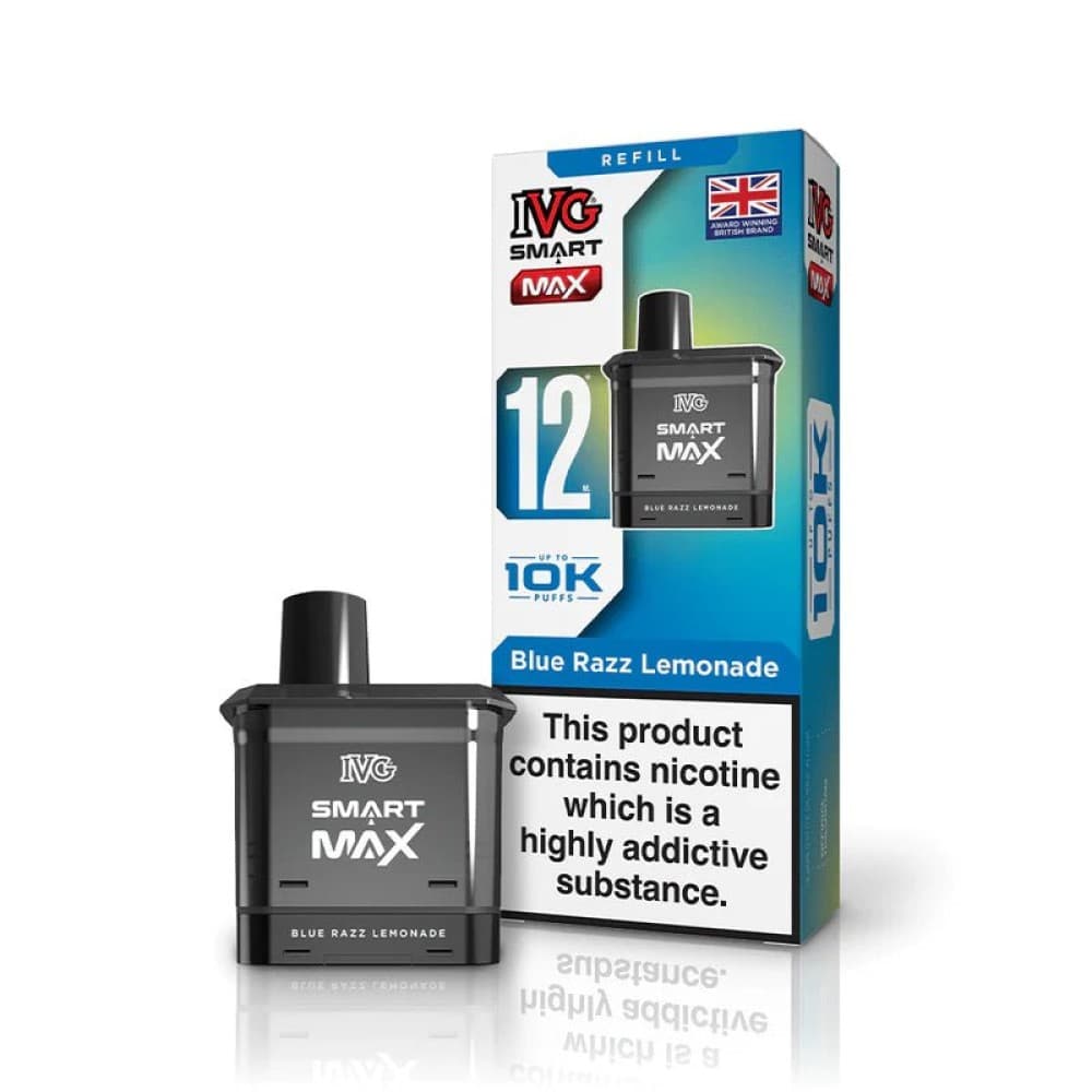 IVG Smart Max 10k Replacement Pods - Blue Razz Lemonade