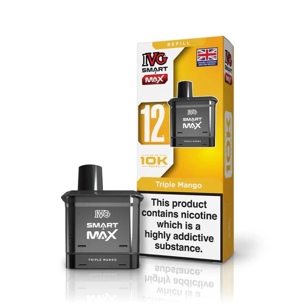 IVG Smart Max 10k Replacement Pods - Triple Mango