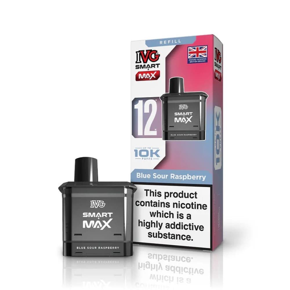IVG Smart Max 10k Replacement Pods - Blue Sour Raspberry