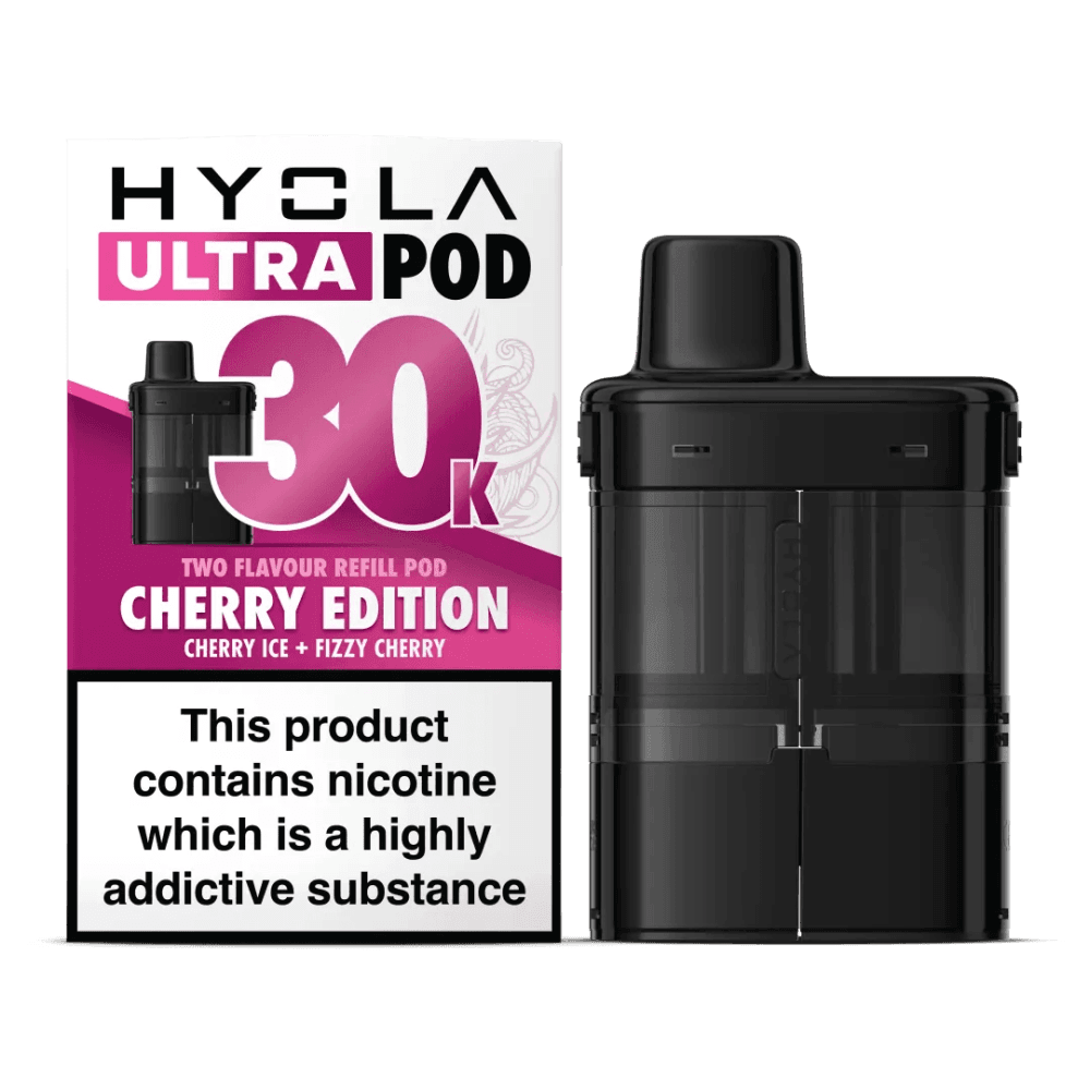 Hyola Ultra 30K Replacement Pods - Cherry Edition - 5Packs