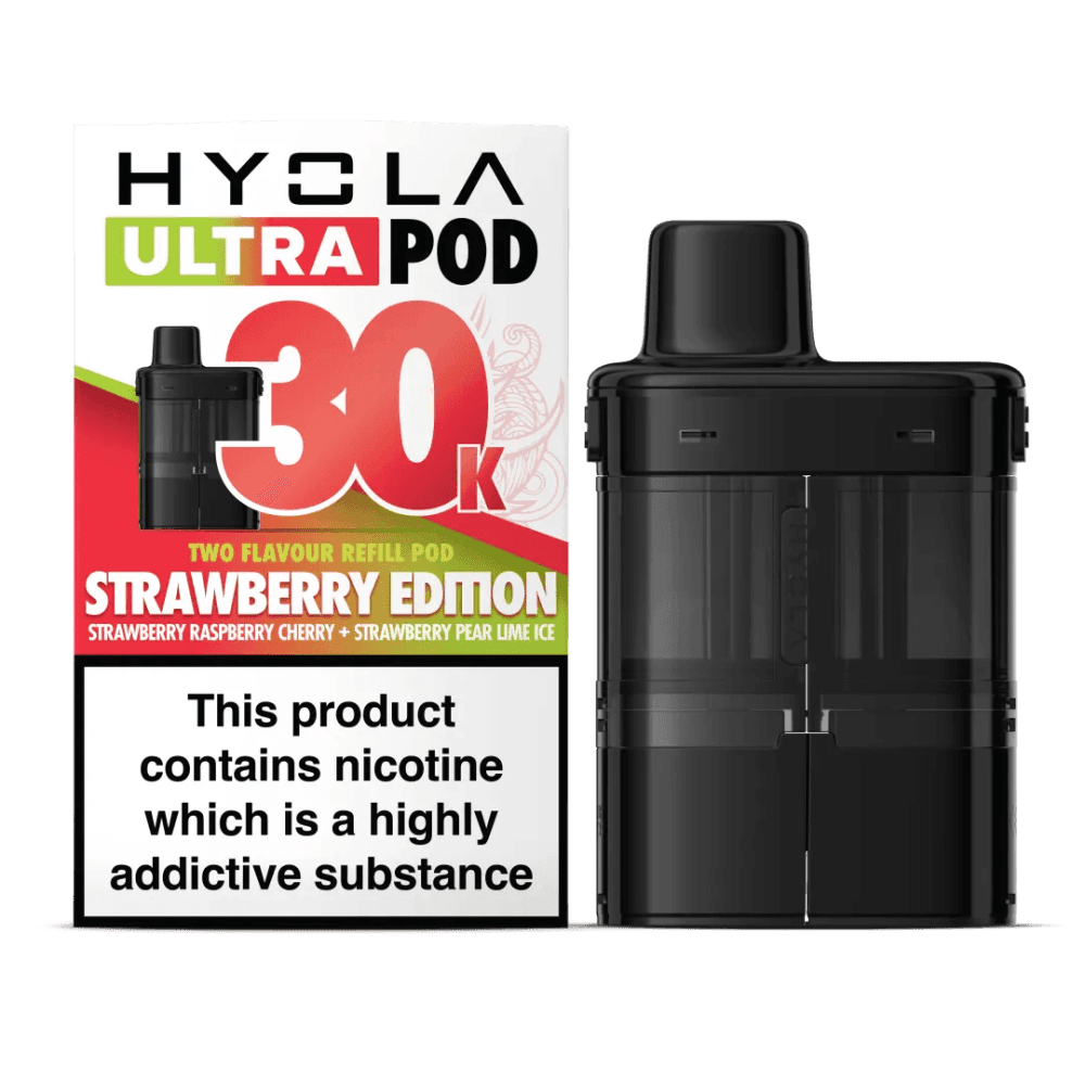 Hyola Ultra 30K Replacement Pods - Strawberry Edition - 5Packs