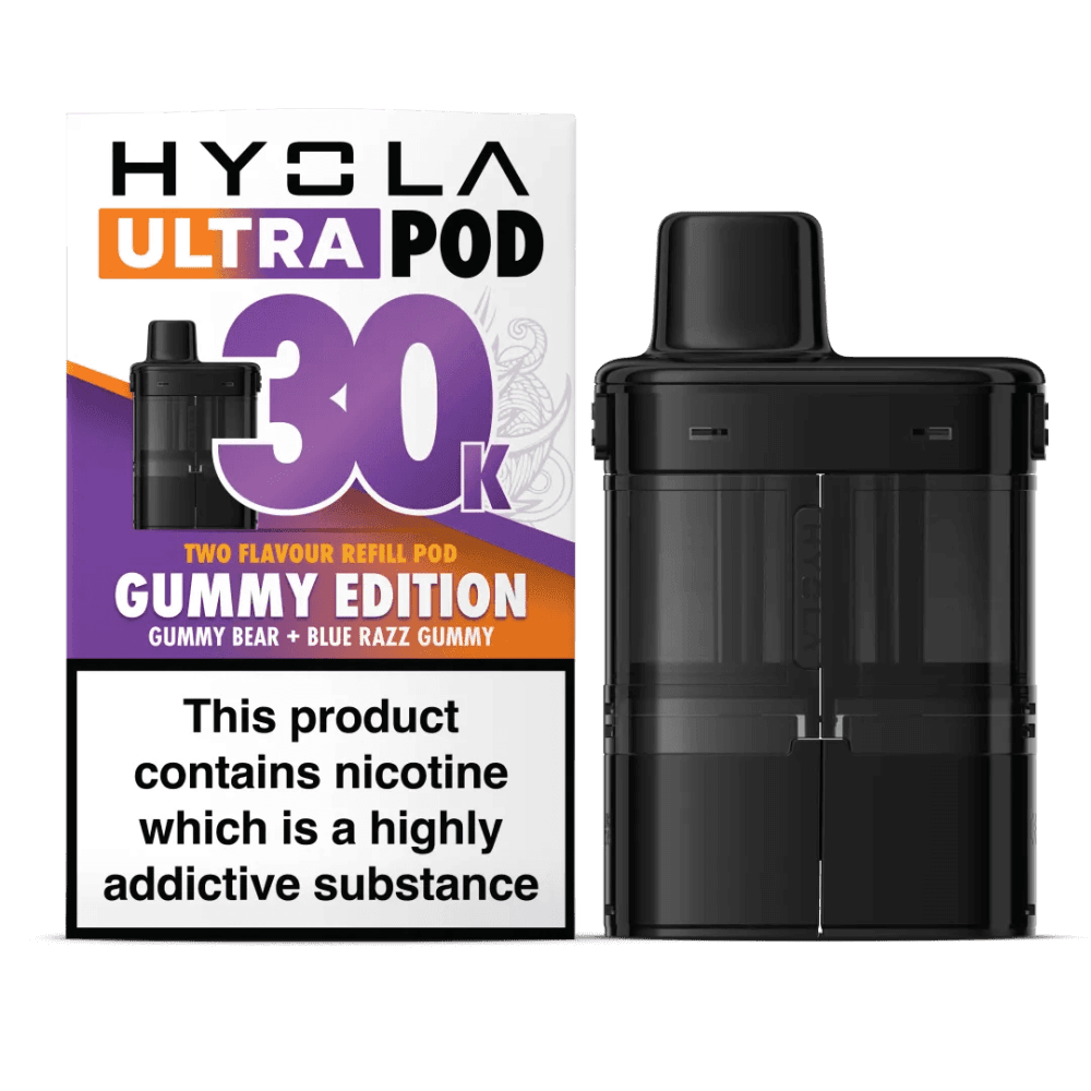 Hyola Ultra 30K Replacement Pods - Gummy Edition - 5Packs