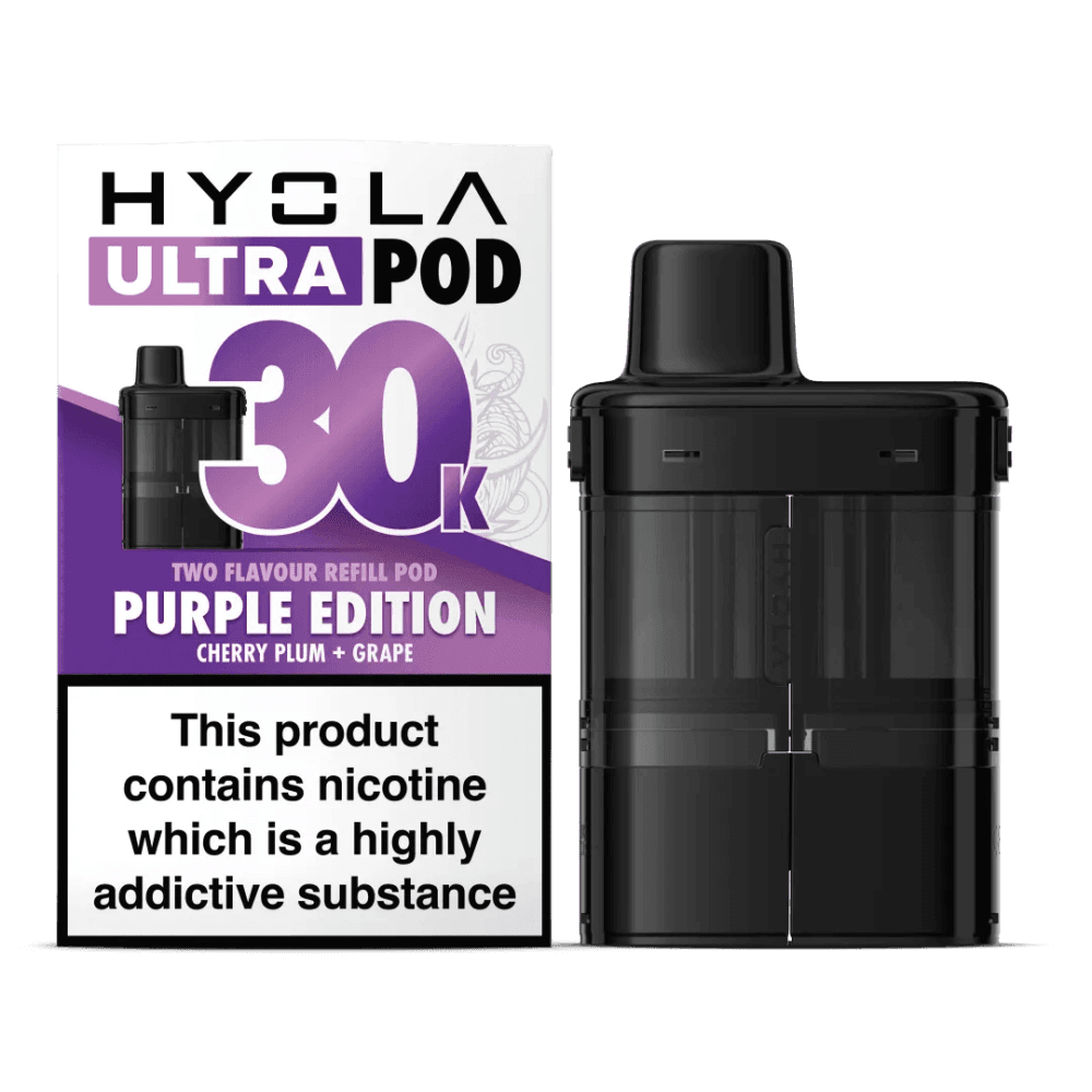 Hyola Ultra 30K Replacement Pods - Purple Edition - 5Packs