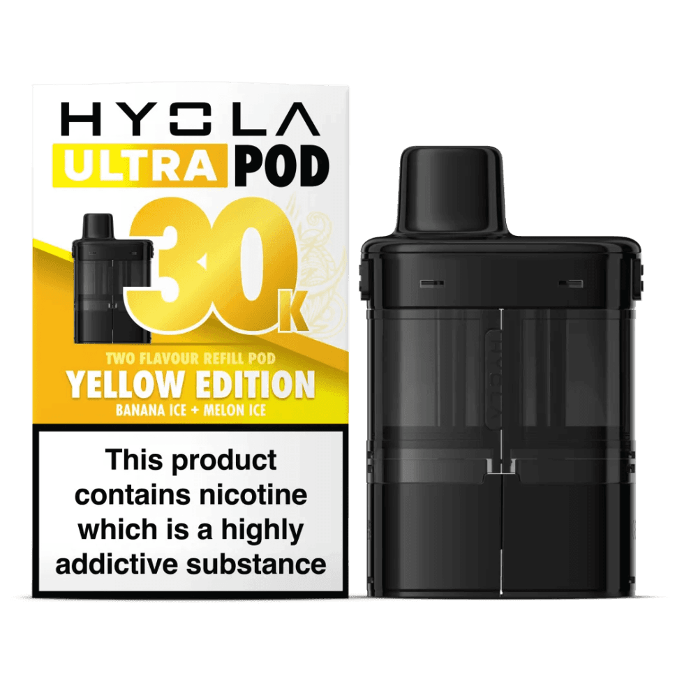 Hyola Ultra 30K Replacement Pods - Yellow Edition - 5Packs