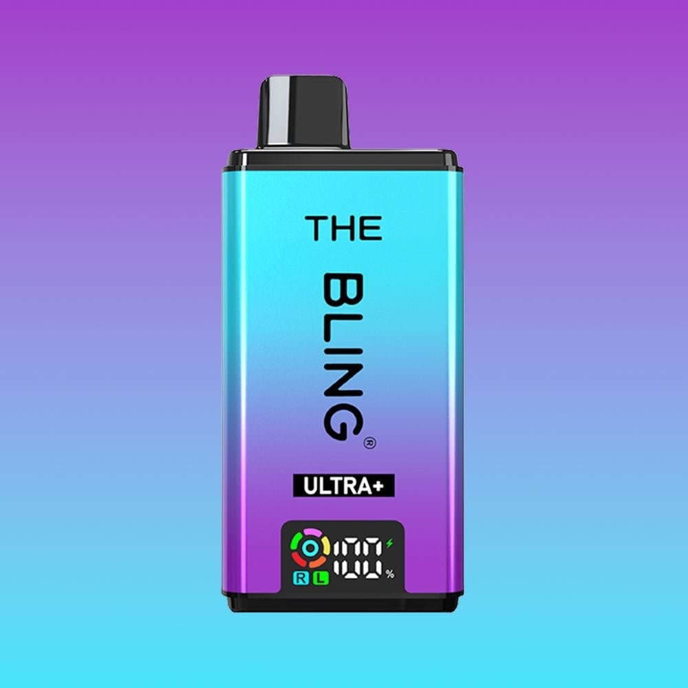 The Bling Ultra Plus 30k Kit - Blue Sour Raspberry/Cherry Sour Raspberry | 5 Packs