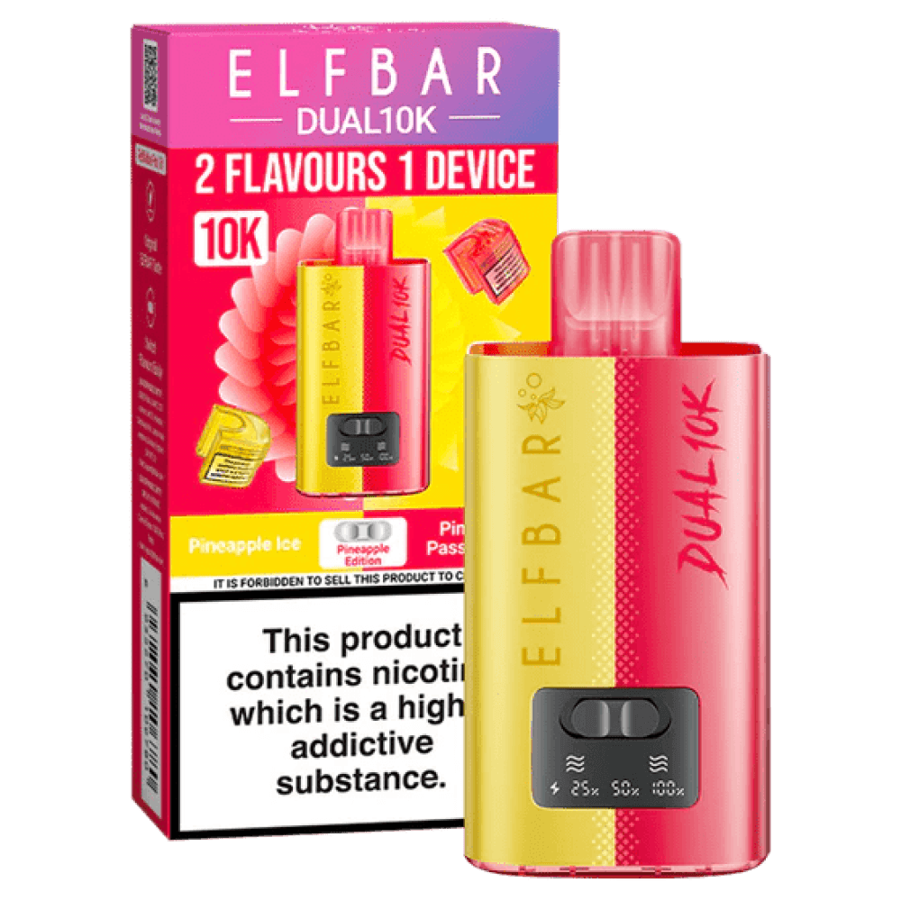 Elf Bar Dual 10k Refillable Kit - Pineapple Edition