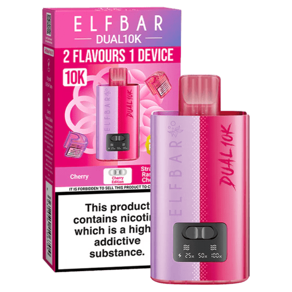 Elf Bar Dual 10k Refillable Kit - Cherry Edition