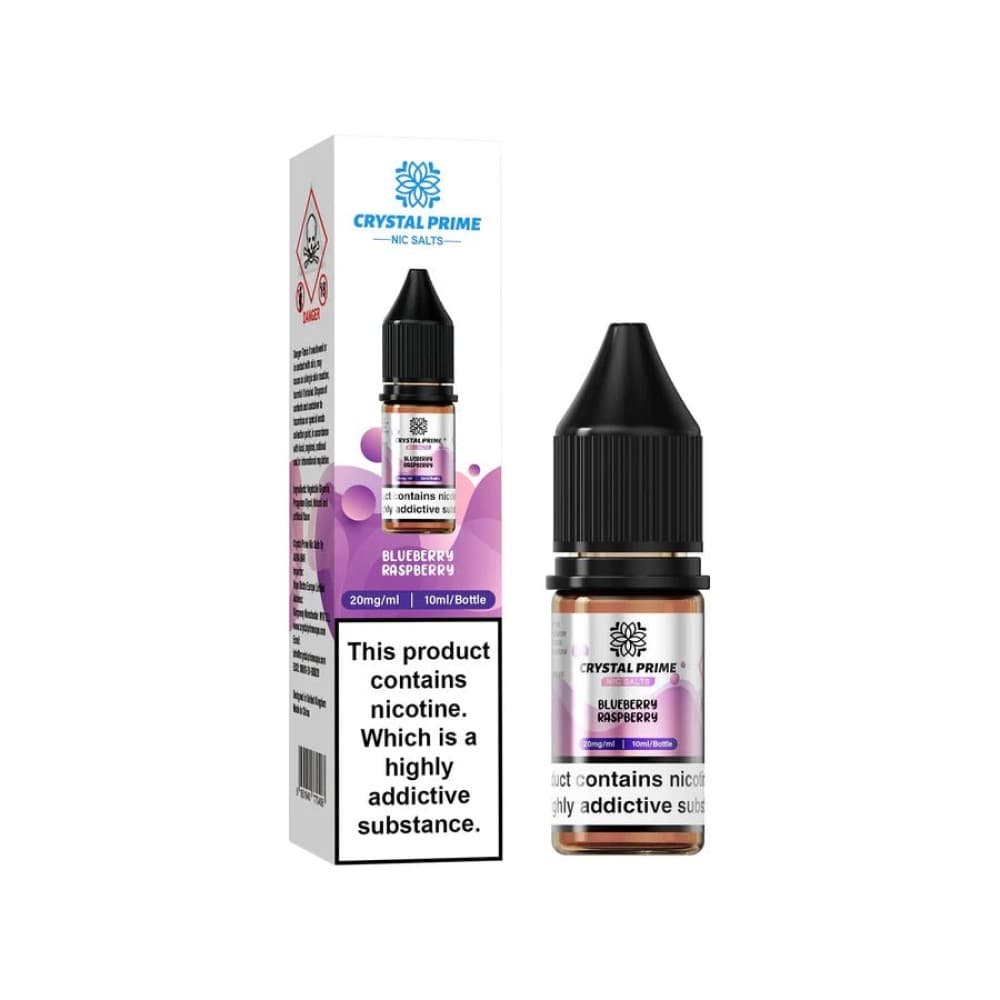 Crystal Prime Nic Salts E-liquids - Blueberry Raspberry