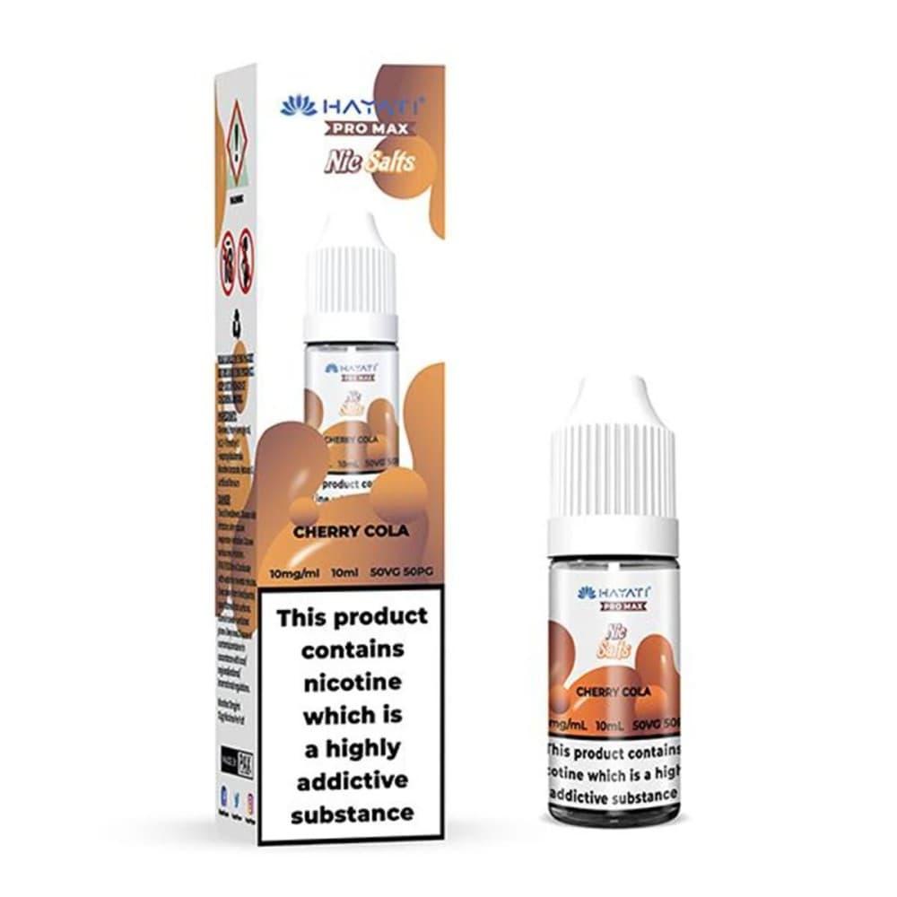 Hayati Pro Max Nic Salts E-liquids - Cherry Cola