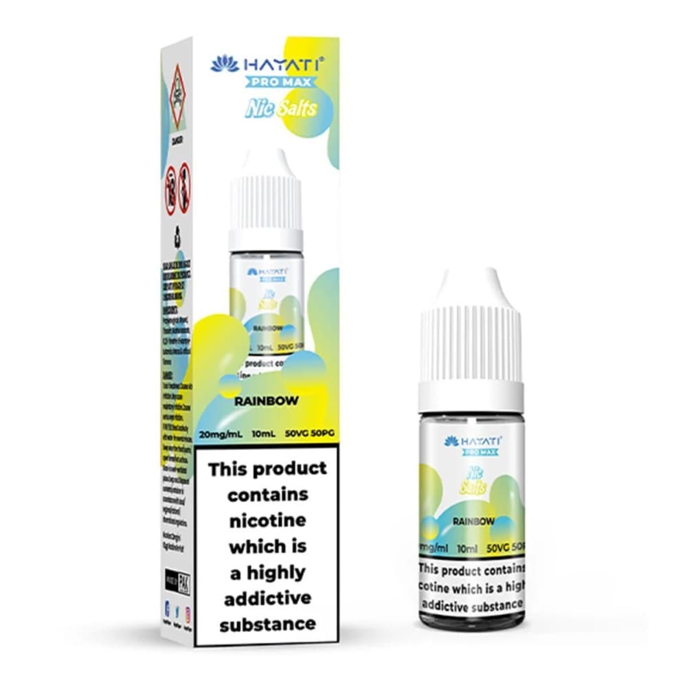 Hayati Pro Max Nic Salts E-liquids - Rainbow