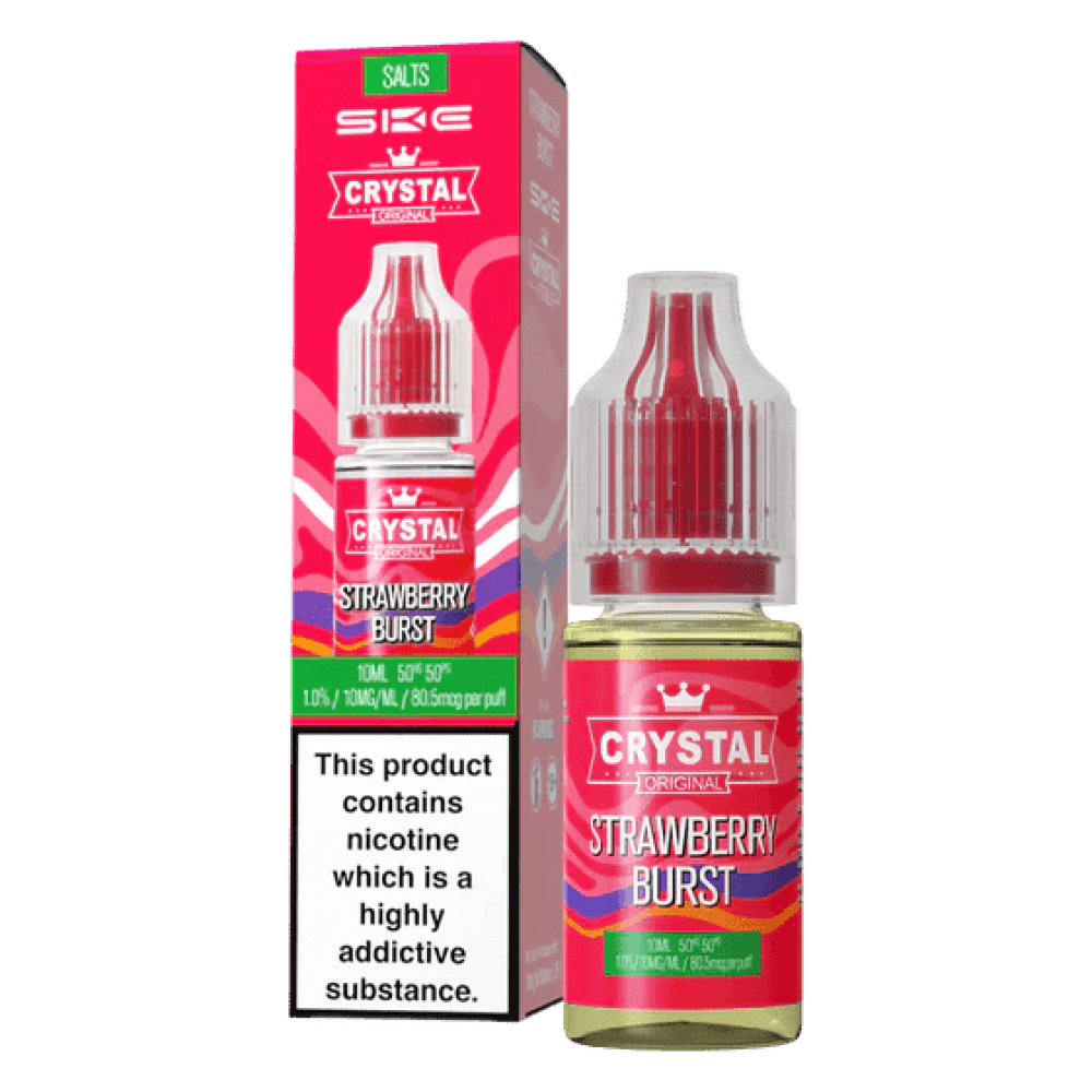 Ske Crystal Nic Salts E-liquids - Strawberry Burst