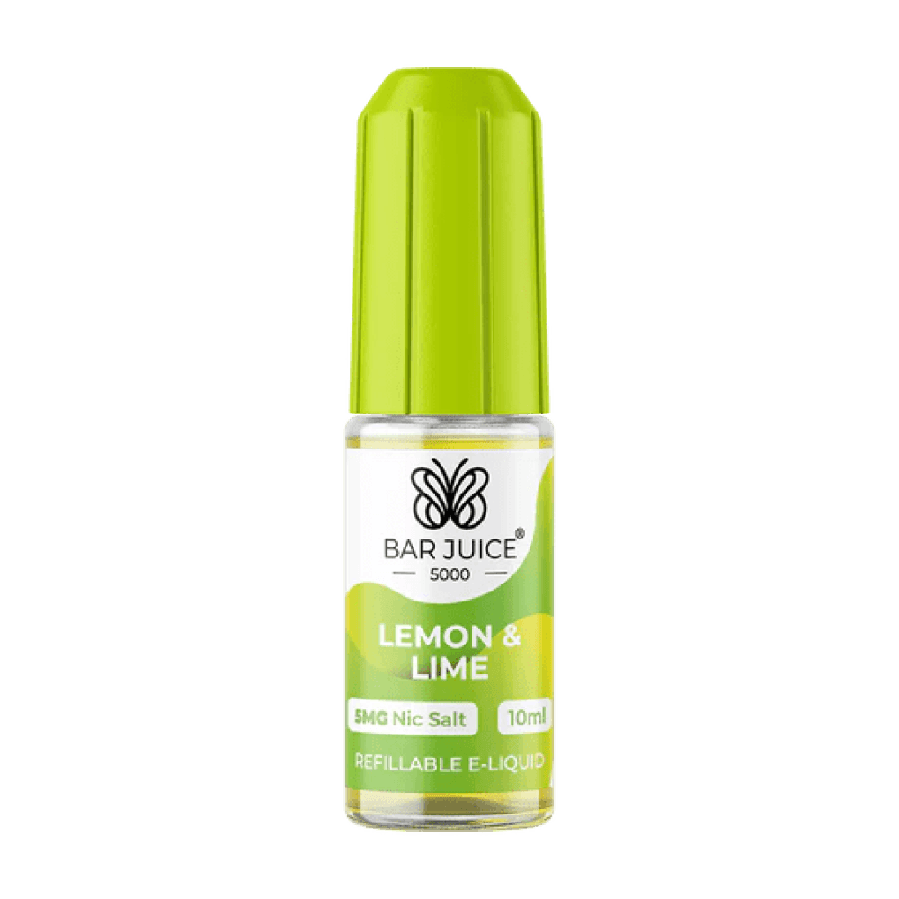 Bar Juice 5000 Nic Salts E-liquid - Lemon and Lime