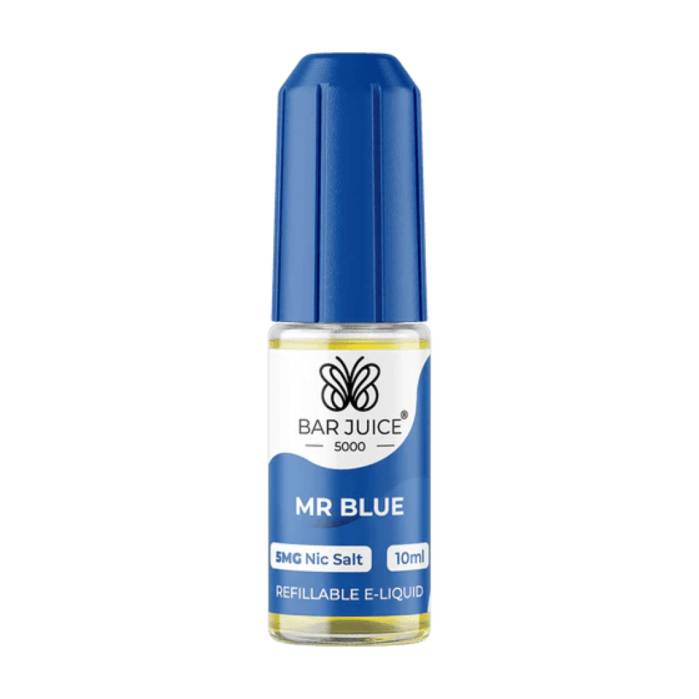 Bar Juice 5000 Nic Salts E-liquid - Mr Blue