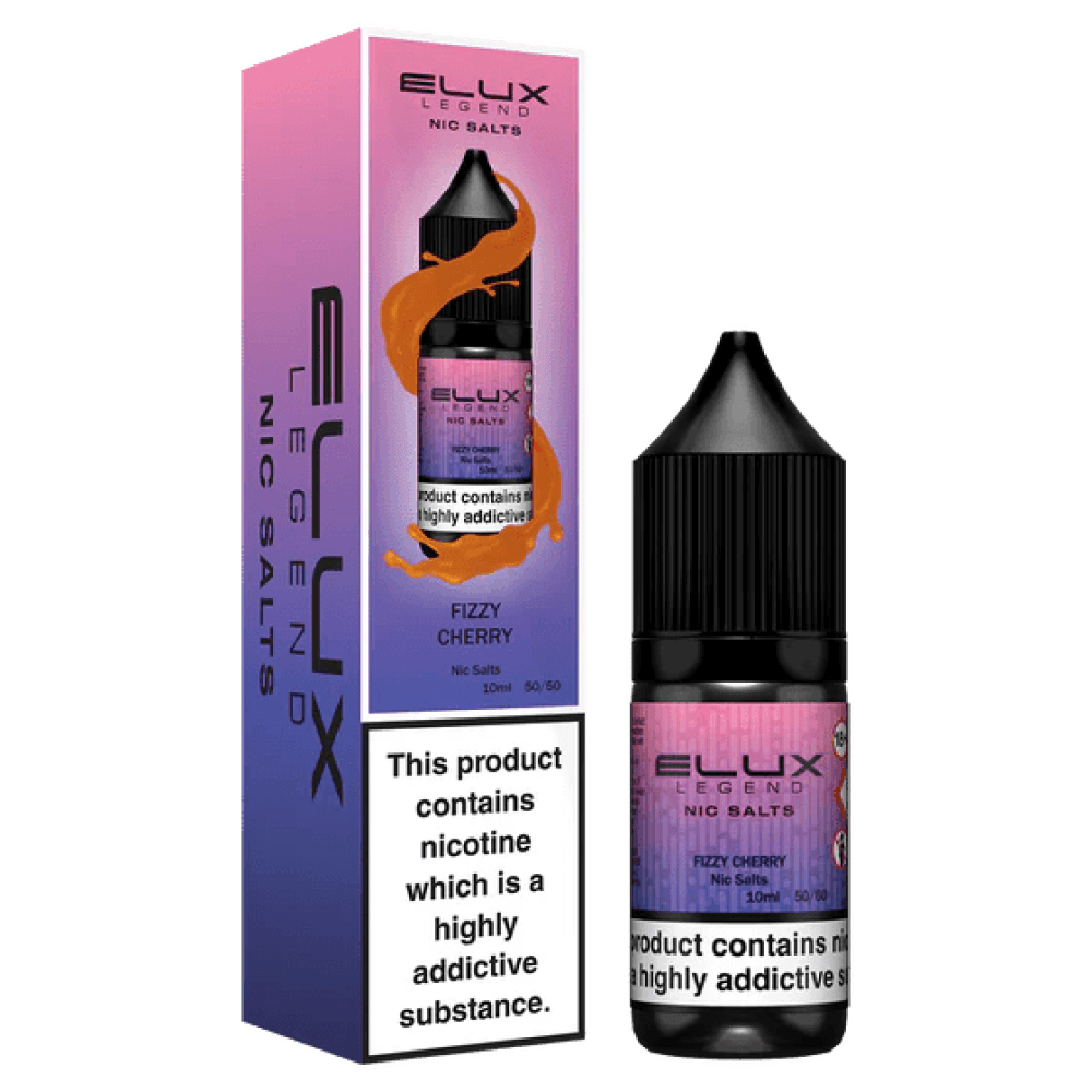 Elux Legend Nic Salts Liquid - Fizzy Cherry