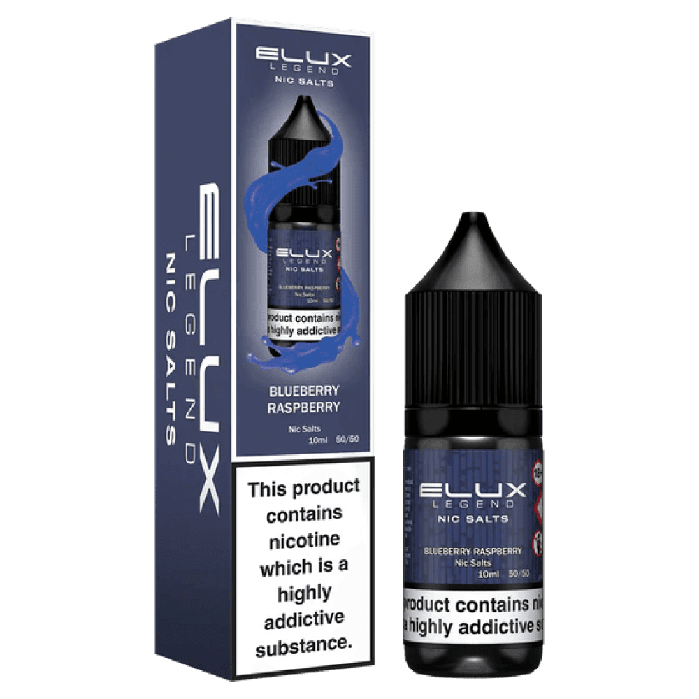 Elux Legend Nic Salts Liquid - Blueberry Raspberry