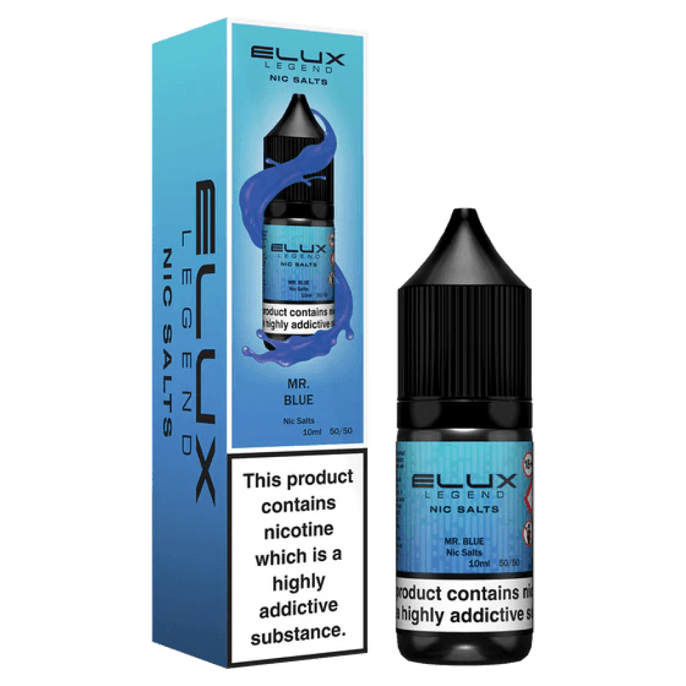 Elux Legend Nic Salts Liquid - Mr Blue