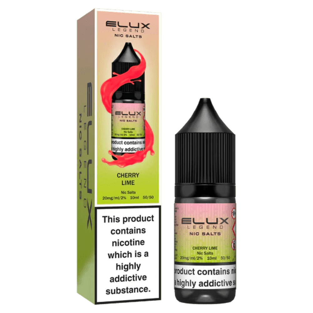 Elux Legend Nic Salts Liquid - Cherry Lime