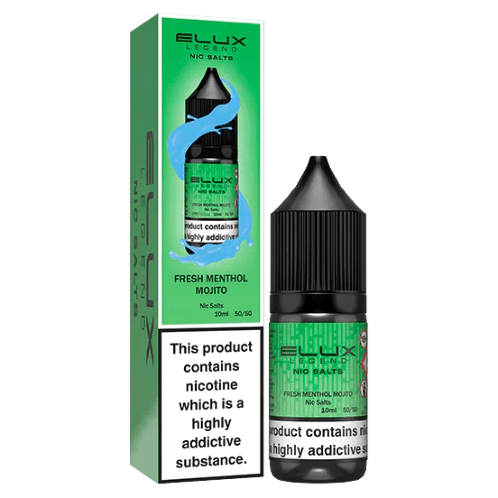 Elux Legend Nic Salts Liquid - Fresh Menthol Mojito