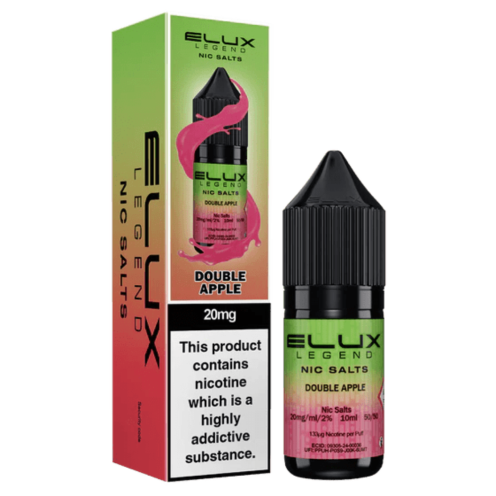 Elux Legend Nic Salts Liquid - Double Apple