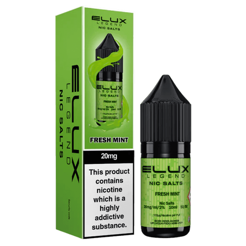 Elux Legend Nic Salts Liquid - Fresh Mint